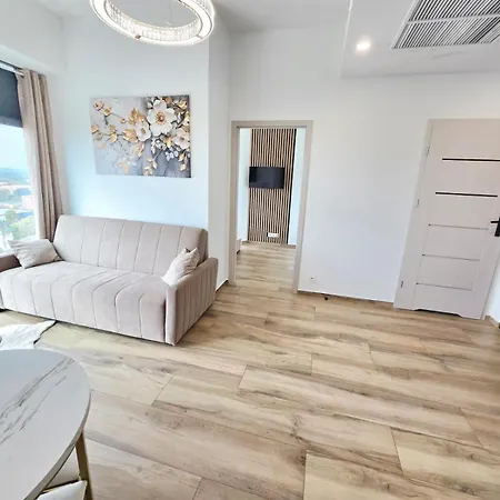 Hanza Tower Ajp Glamour High Floor Lejlighed Stettin