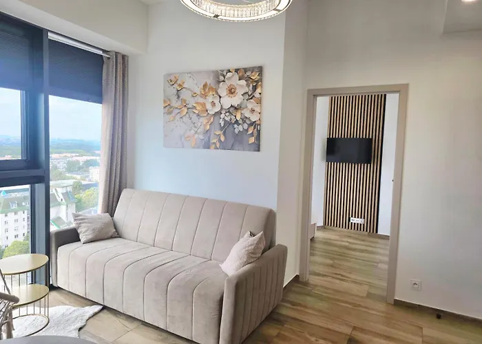 Lejlighed Hanza Tower Ajp Glamour High Floor Stettin